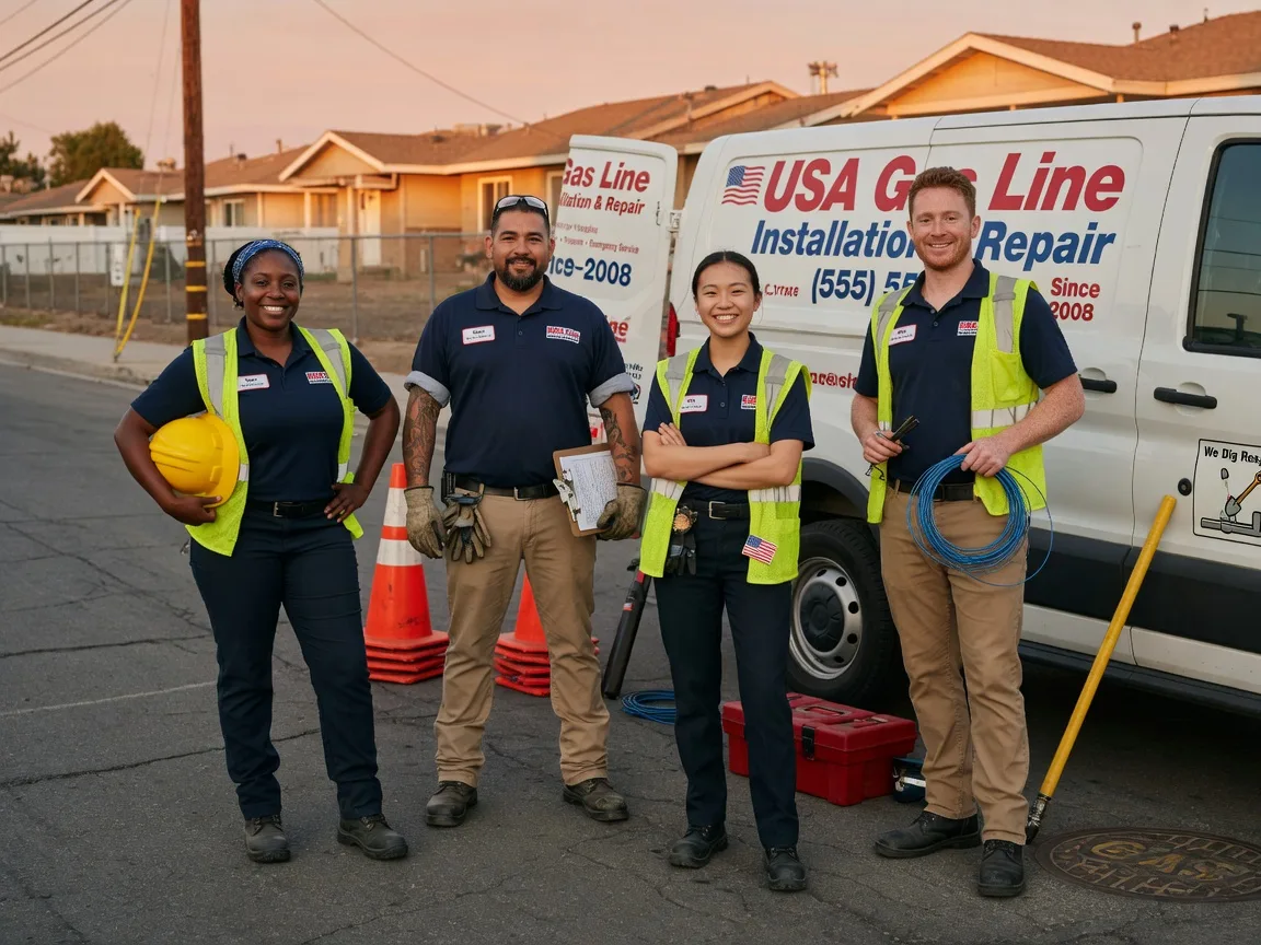 Gas Line Installation company in Mossville, IL